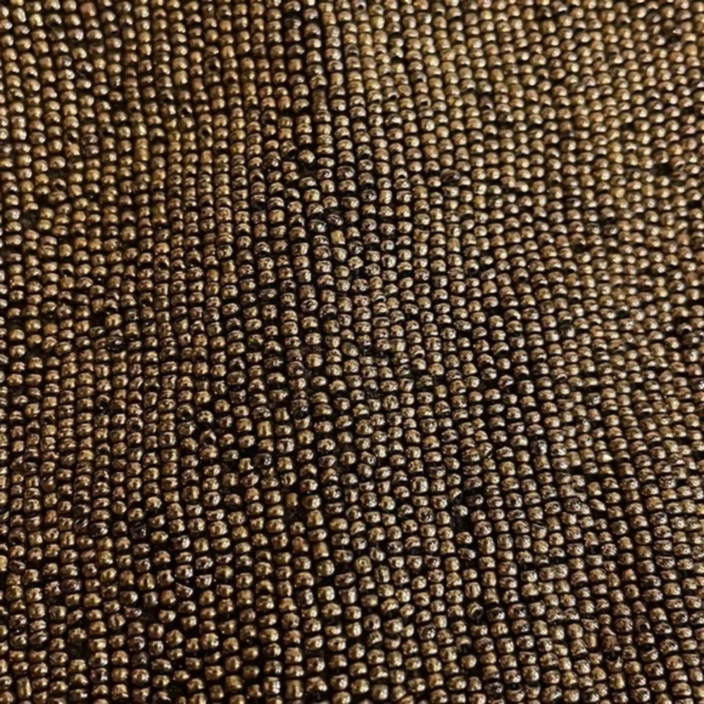 RICHERE Vintage Beaded Brown Clutch‎ Bag